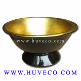 Traditional Handmade Vietnam Lacquer Decor Bowl 